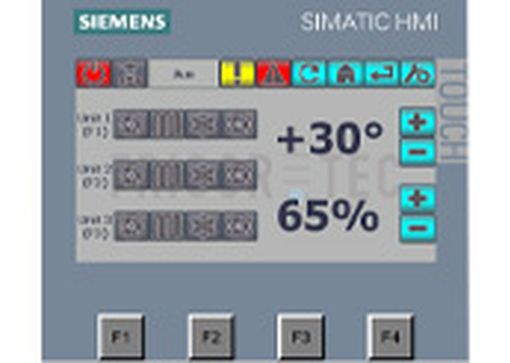 Siemens controller for operating the crane cooling units