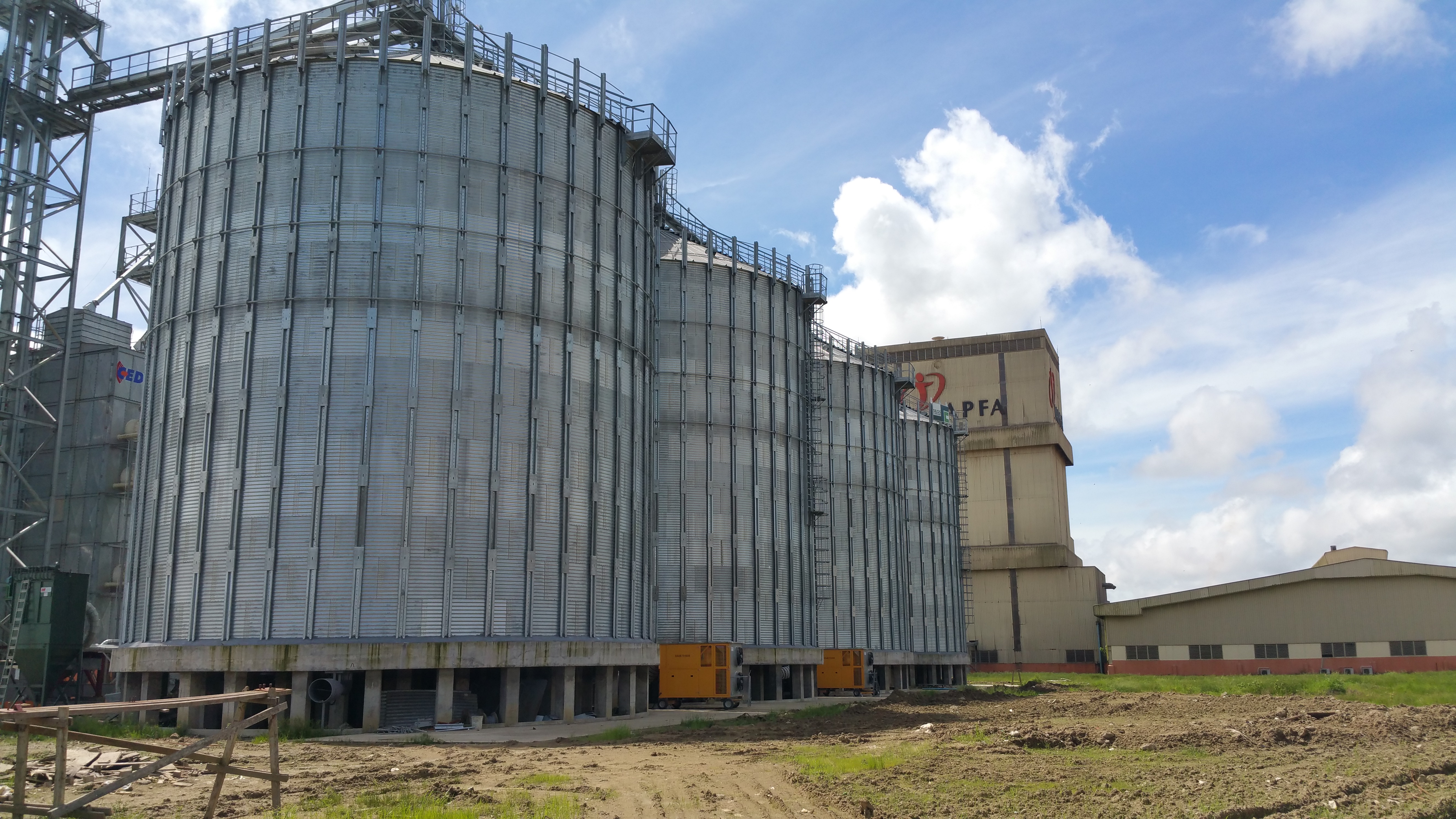 Cooling conservation grain-feed 