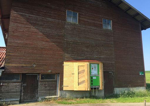 Installing a hay dryer in existing barns