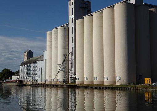 Grain cooling in Colombia, South America