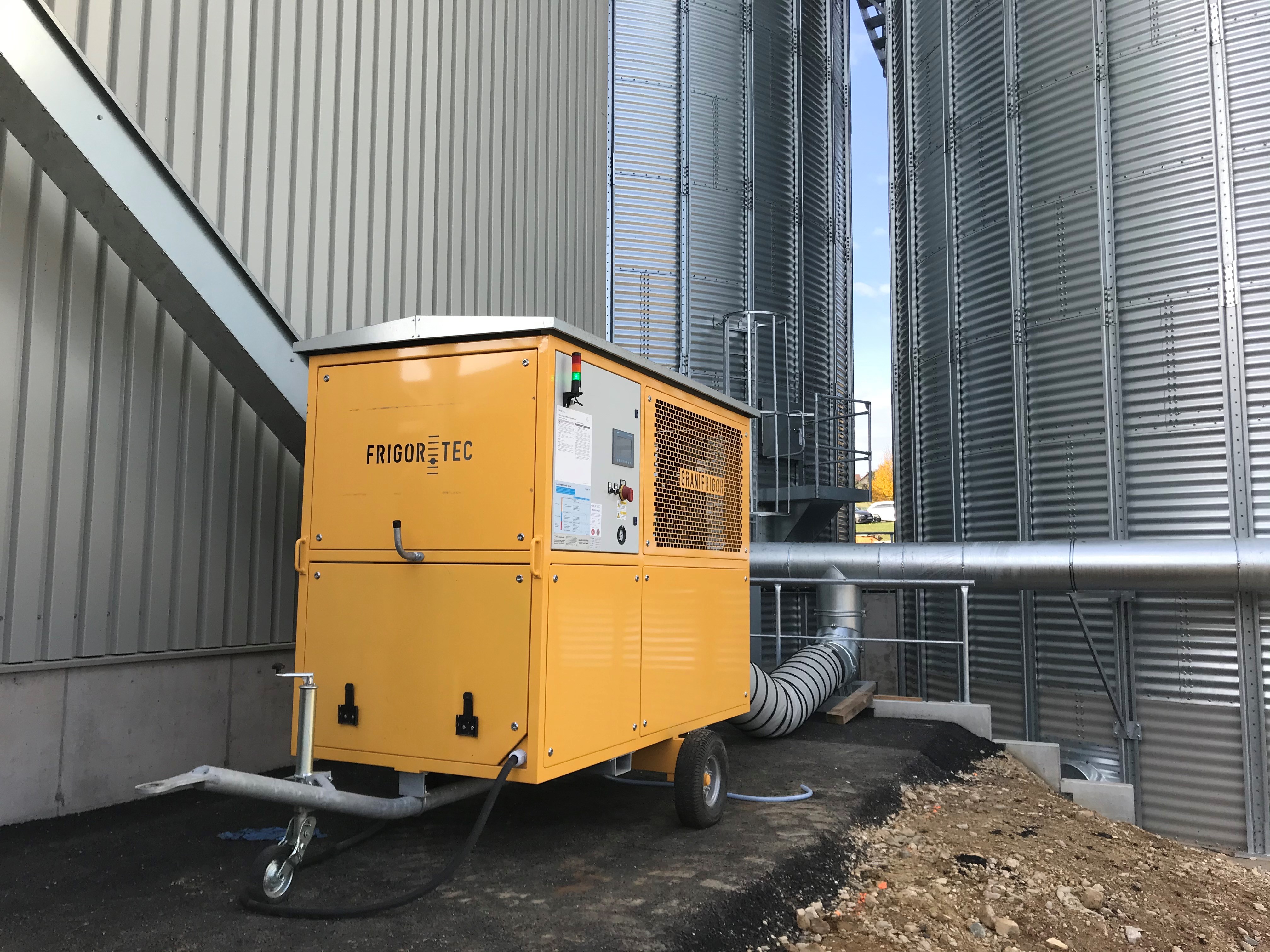 Grain cooler unit used in Germany 2020