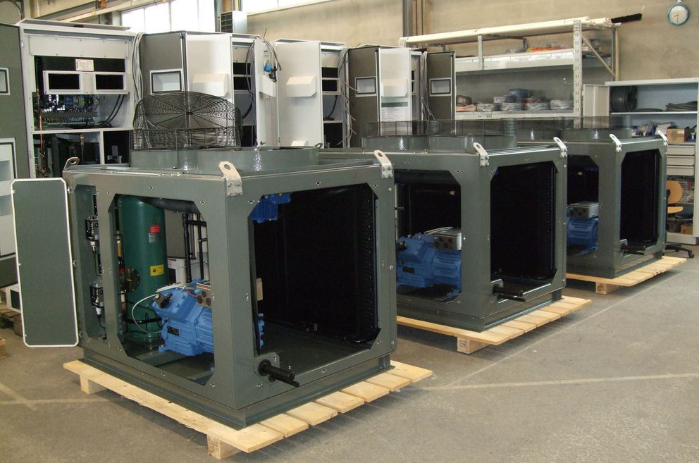 Fabricación de refrigeradores de grúa para entornos calurosos